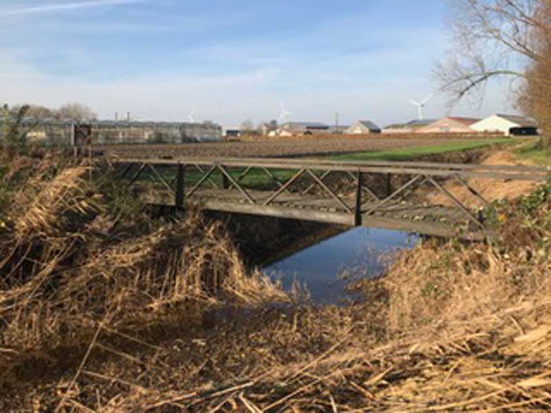 Renovatie loopbrug Wisentbos – Warmonderhof in zicht